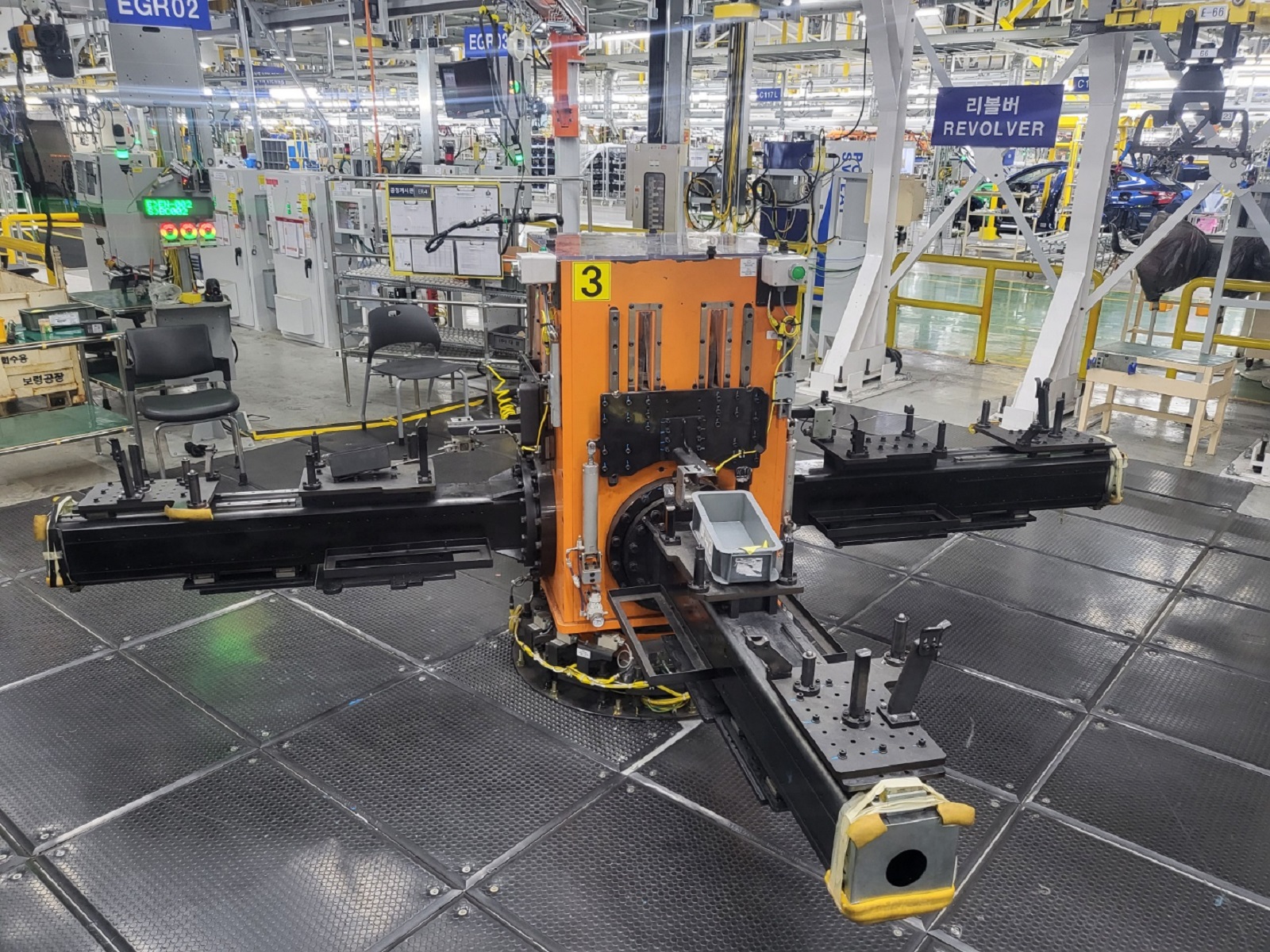 Revolving Engine & T/Axle Marriage System